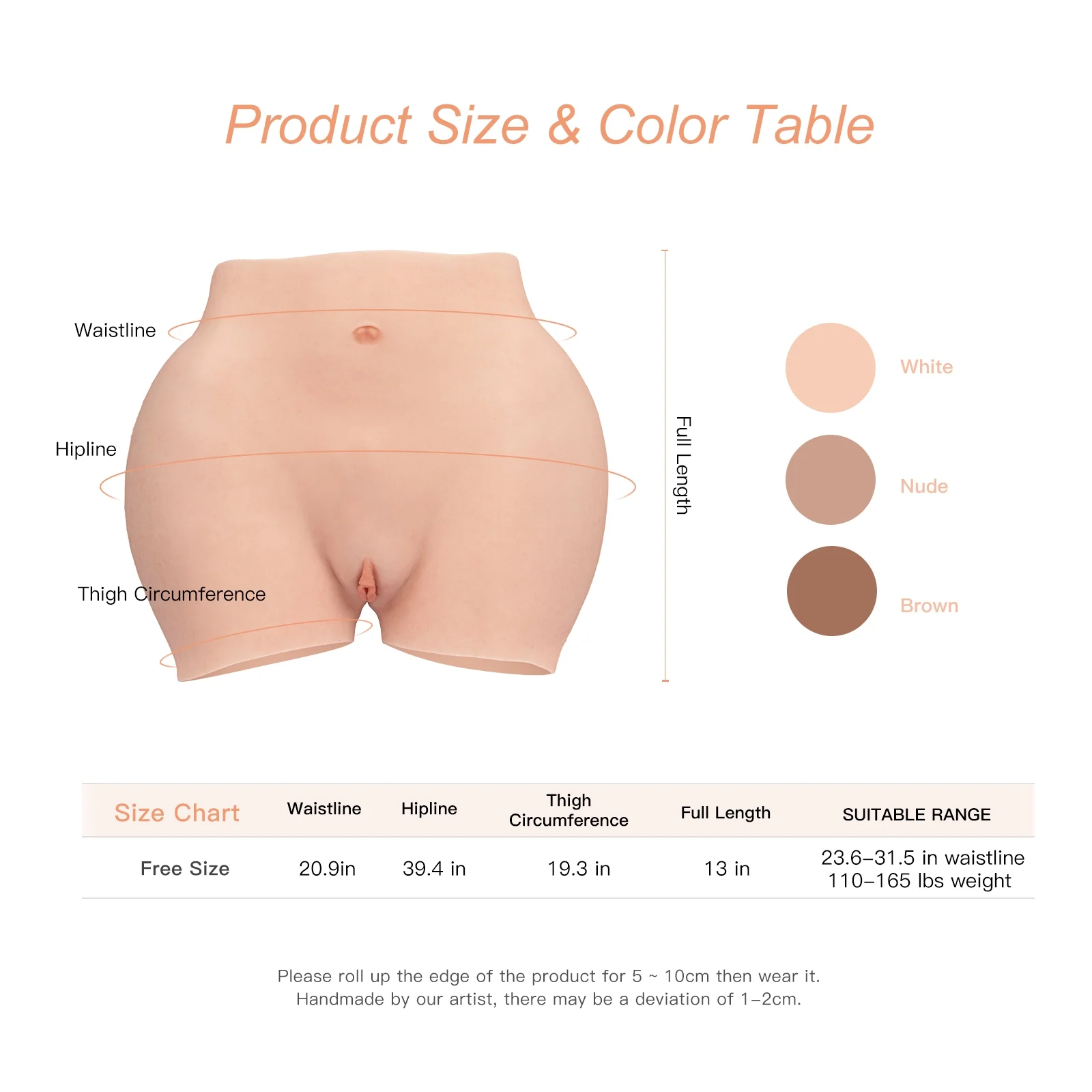 Silicona Panty Hip Enhancer Body Shaper Nalgas 8G - Image 5
