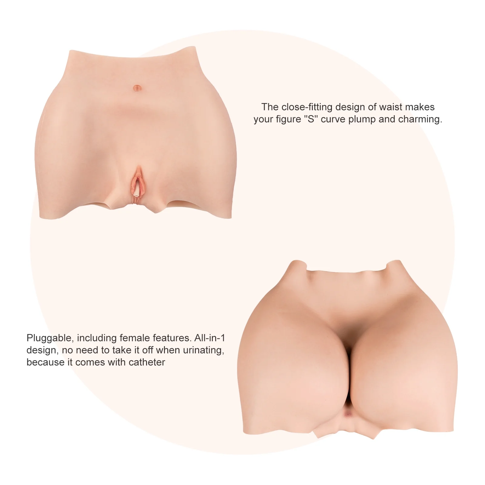 Silicona Panty Hip Enhancer Body Shaper Nalgas 8G - Image 6