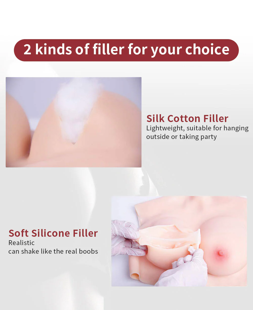 G Cup Half-length Silicone Bodysuit 4G - Image 11
