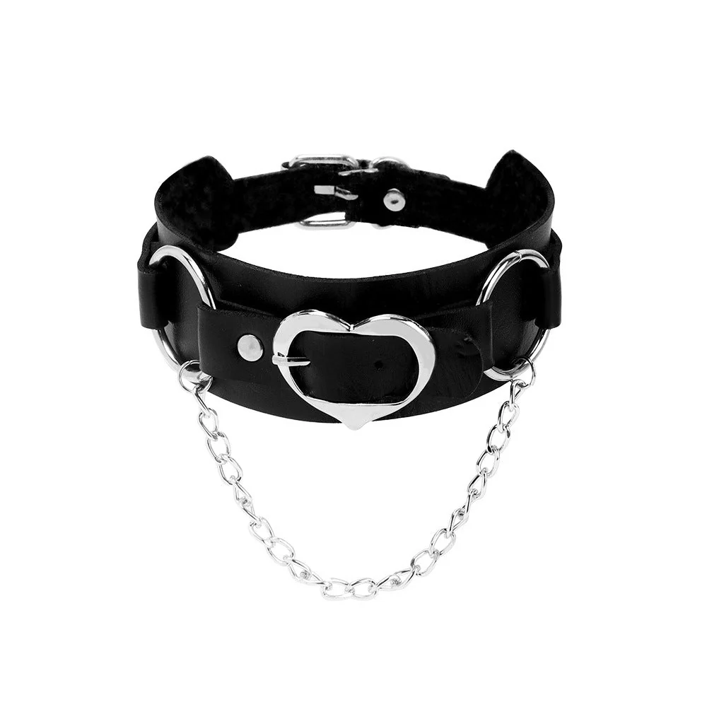 Gothic Choker Necklace Covering the Neck - Image 10