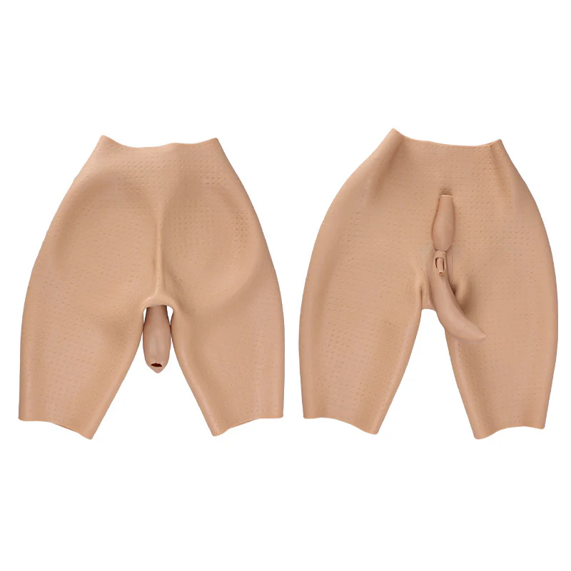 Pantalones vaginales de silicona de media longitud Realzador de cadera 2G - Image 6