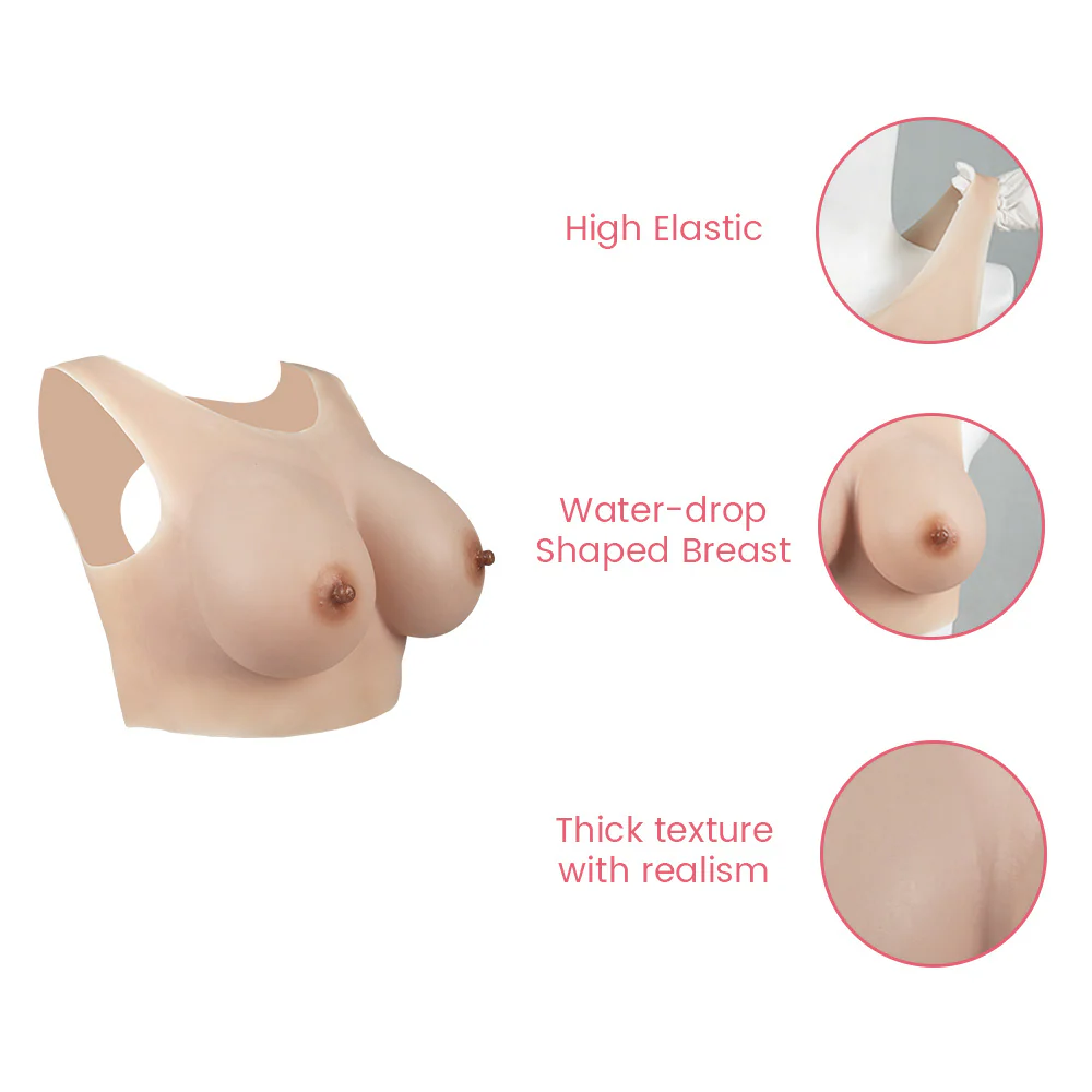 Formas de senos de relleno de silicona con espalda hueca - Image 6