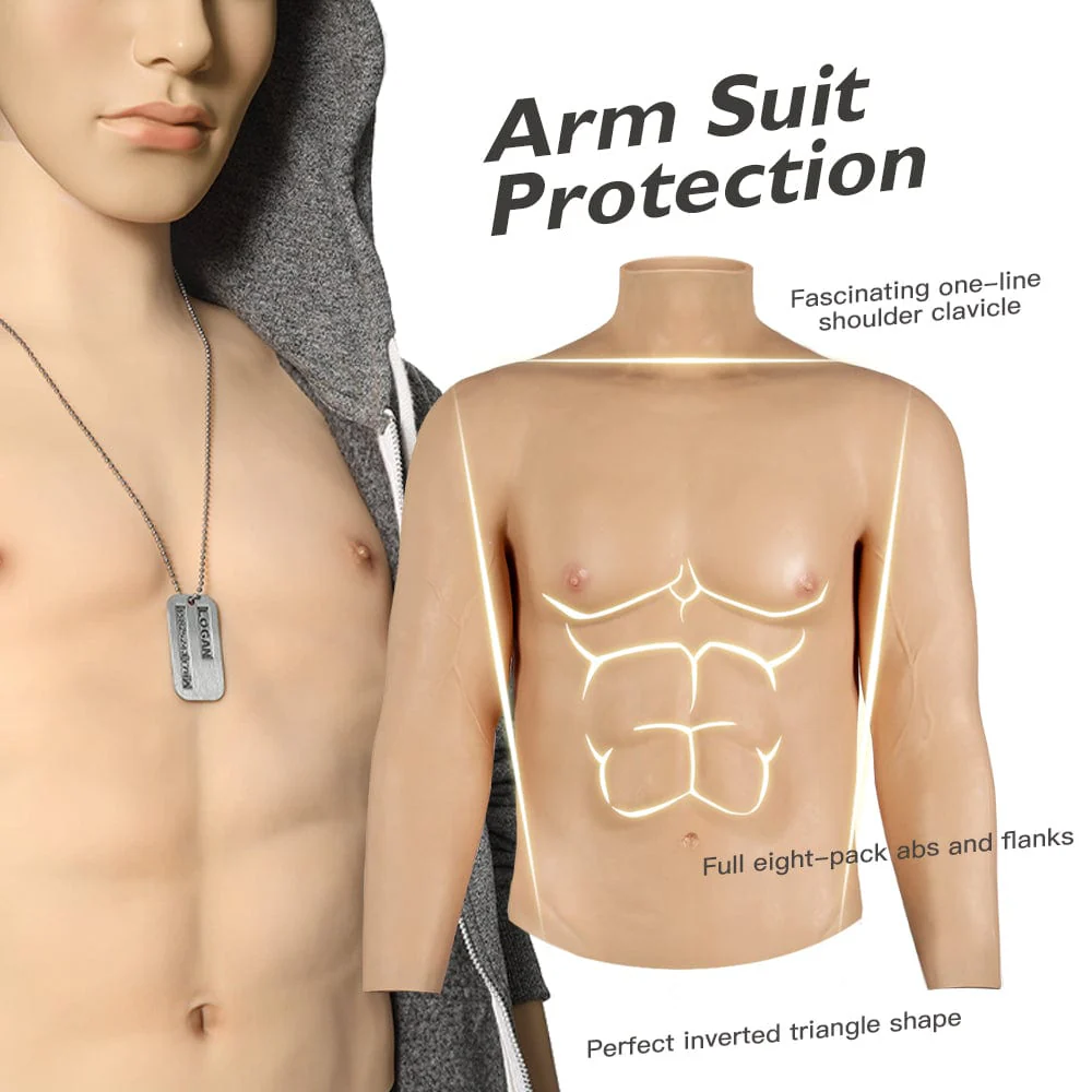 Traje muscular de manga larga 4G - Image 3