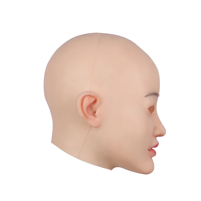Máscara de cabeza femenina de silicona Sophia 1G - Image 3