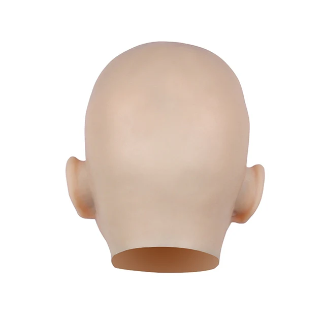 Máscara de cabeza femenina de silicona Christine - Image 4