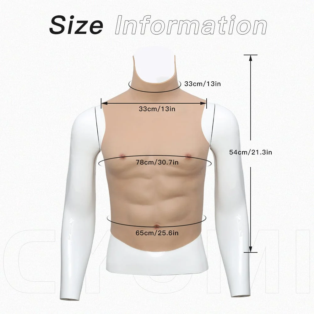 Traje muscular de silicona Macho Chest 4G - Image 7