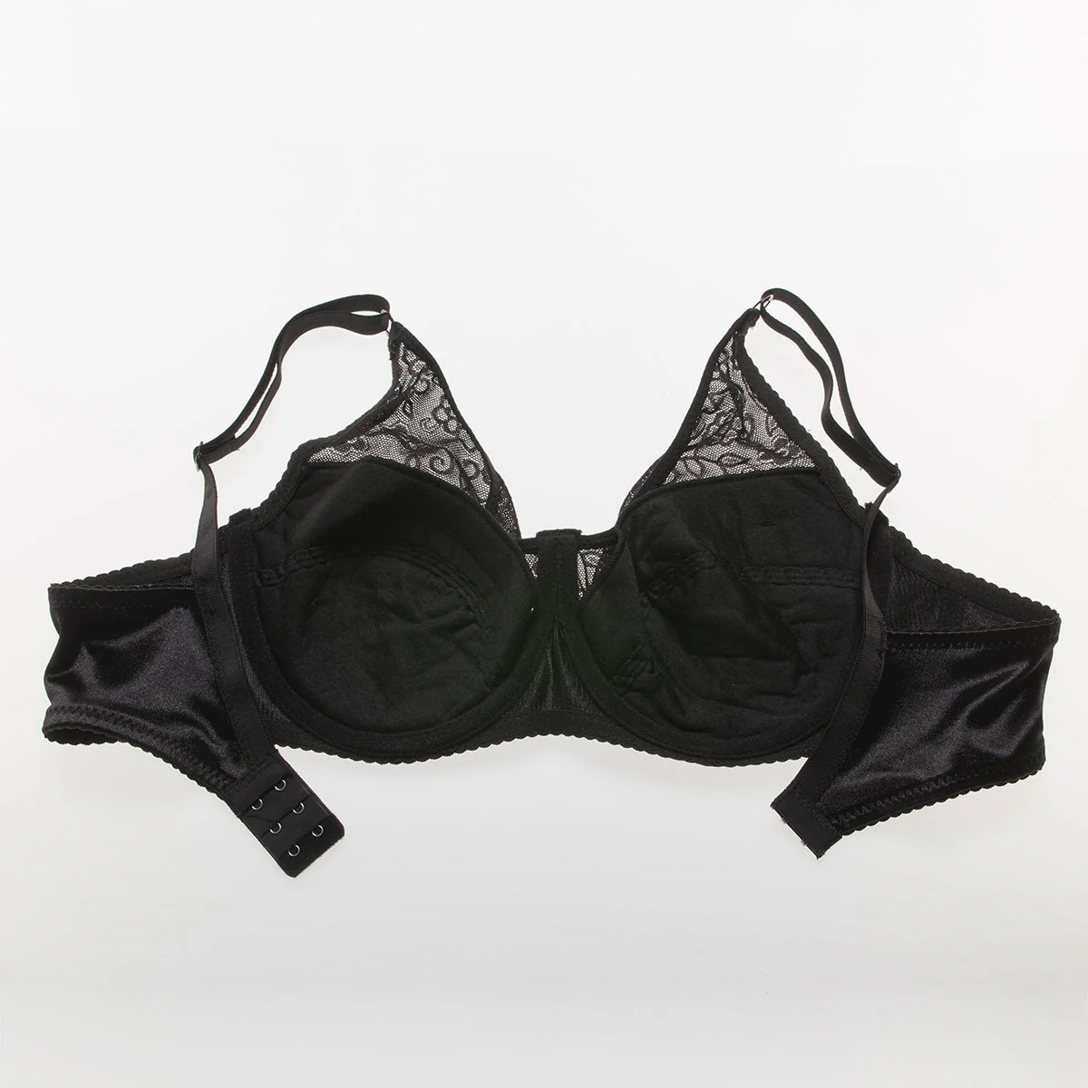 Formas de mama de silicona en forma de lágrima con sujetador de bolsillo negro  - Image 17