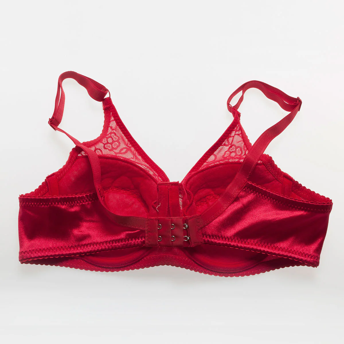Formas de mama de silicona en forma de lágrima con sujetador de bolsillo rojo  - Image 11